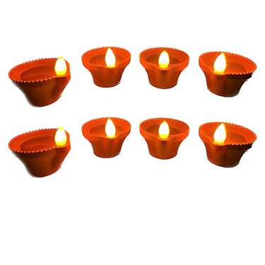 Water Sensor Magic Diya – Set of LED Diya for Diwali Decor