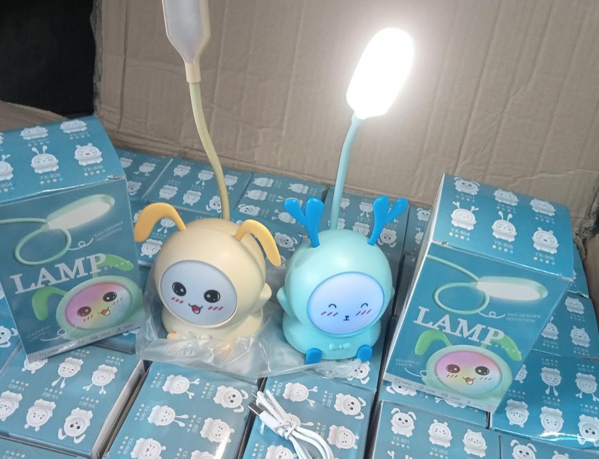 packaged cute rechargeable lamp